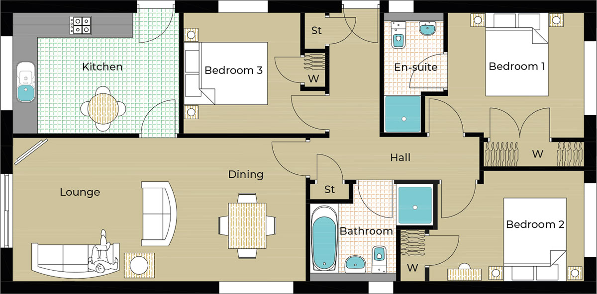 Oban Floorplan